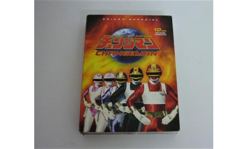 DVD Changeman Box Cole��o Completa 10 discos